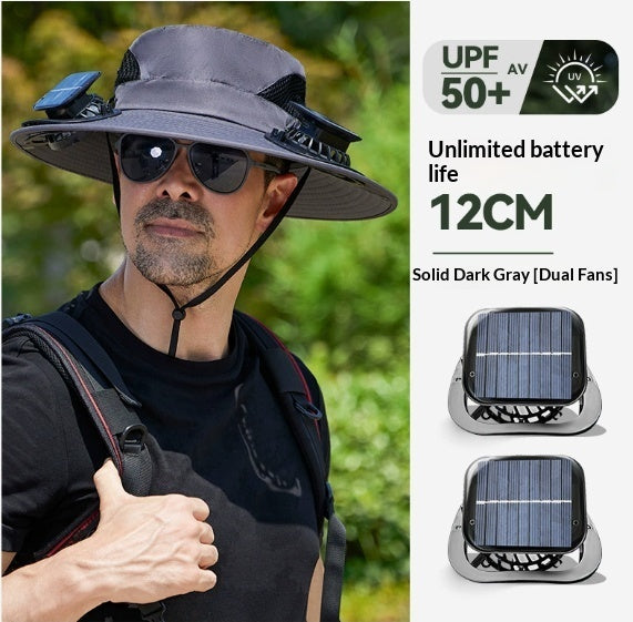 Spray Fan Hat Cooling Sunshade Fisherman Hat
