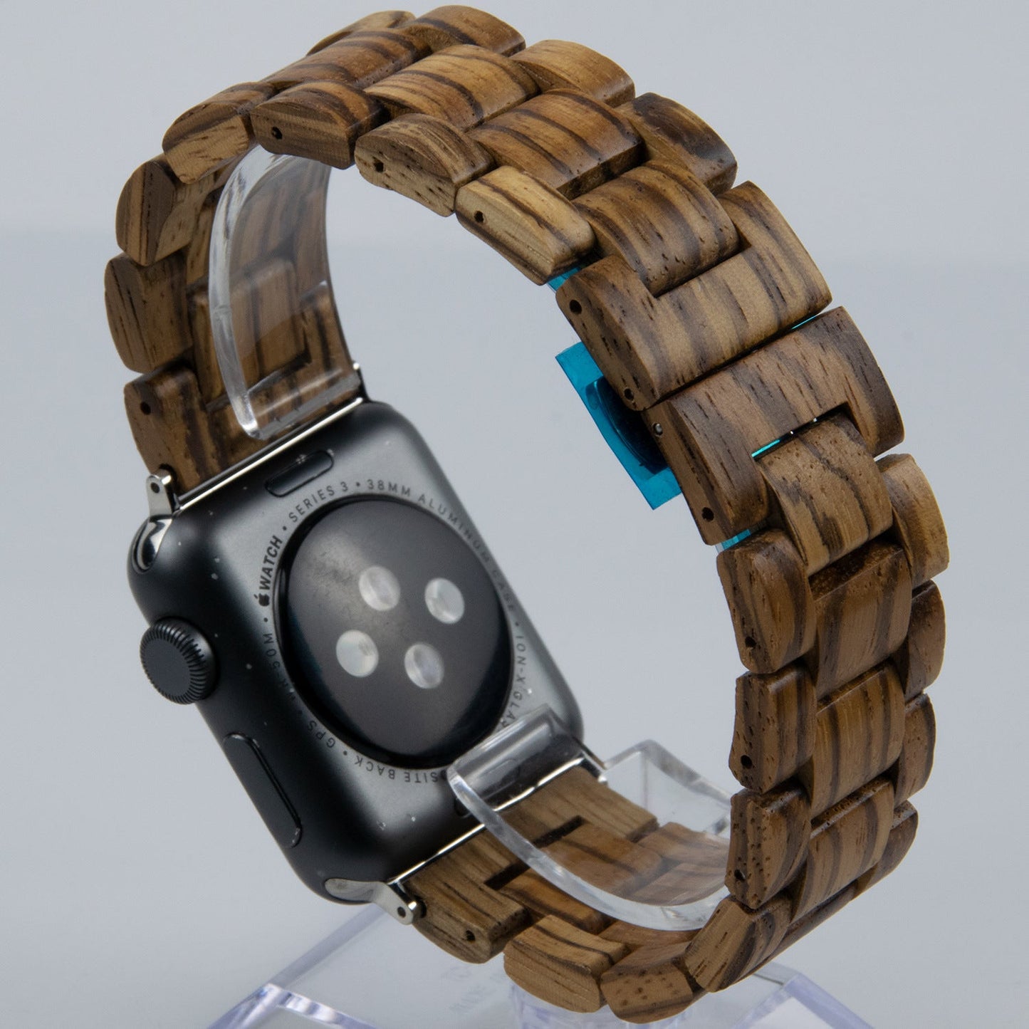 Solid Wood Butterfly-clasp Sandalwood Watch Strap