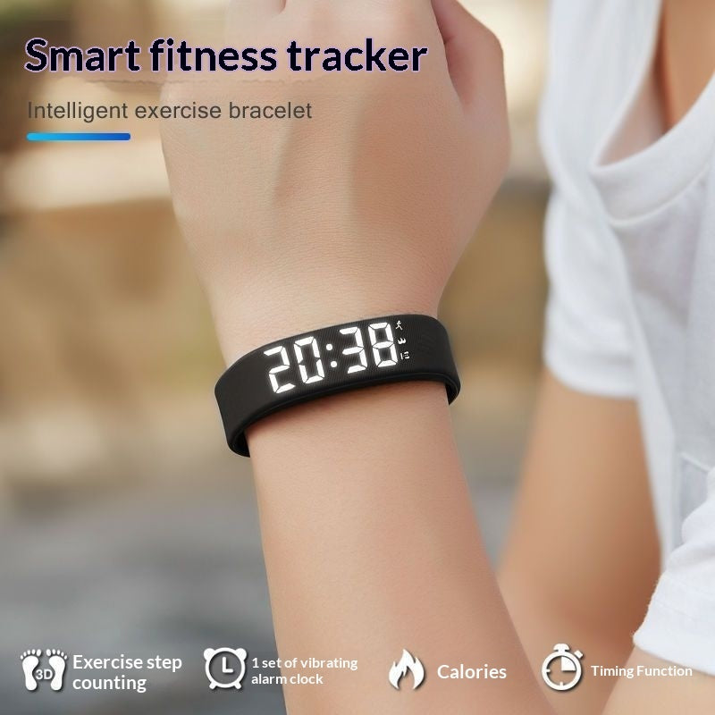 Alarm Watch For Male Students Simple Style Sporty Multi-function