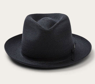 Olive Green Rolled-brim Straw Hat With Bow For Sun Protection Artistic Style For Men And Women