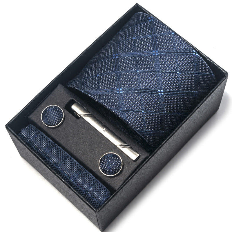 Direct-supply Mens Polyester Yarn-dyed Jacquard Formal Tie