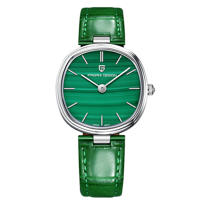 Womens Stainless-steel Quartz Waterproof Wristwatch