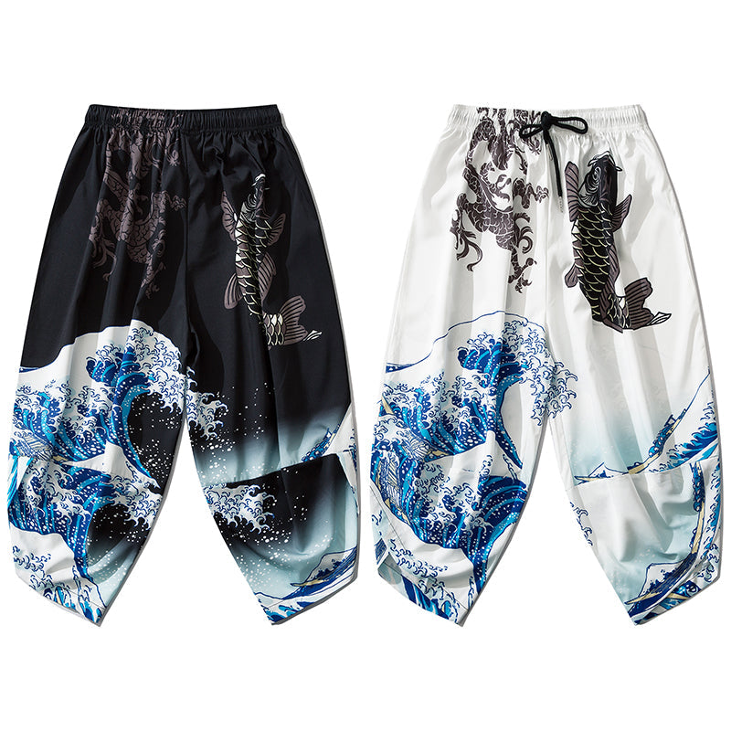 YC134 Pantalon léger Grandes Vagues