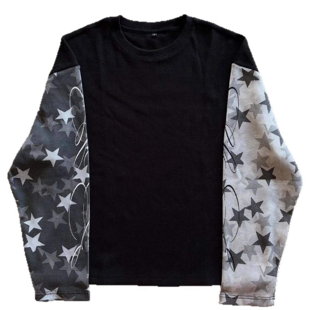 Mens Long-Sleeve Vintage T-Shirt