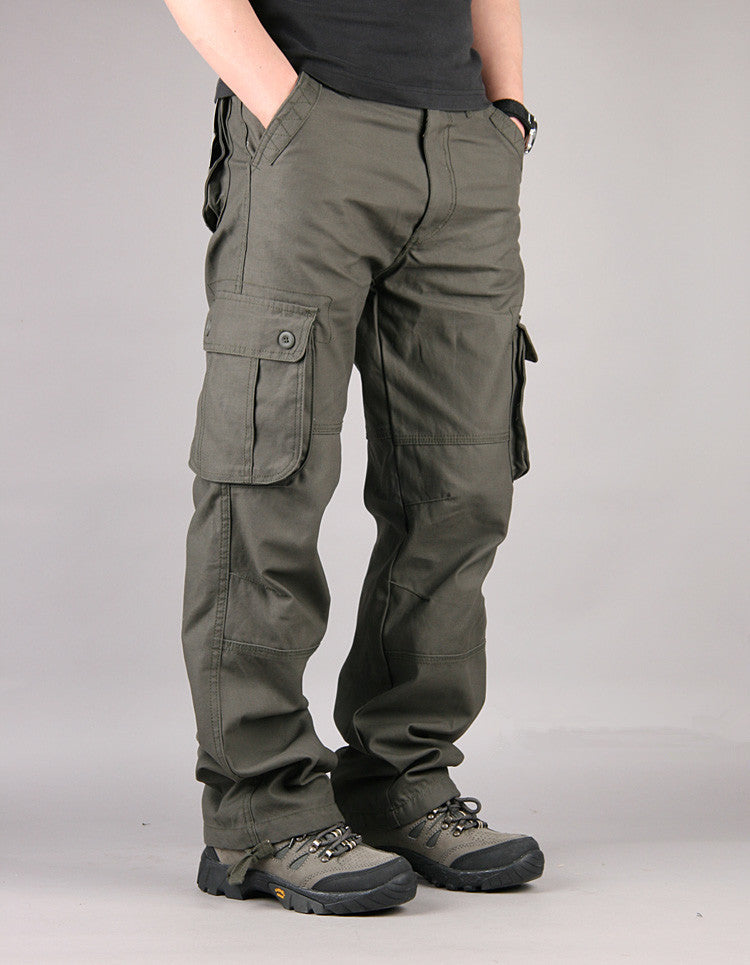 Multi-pocket Men's Loose Labor Protection Pants