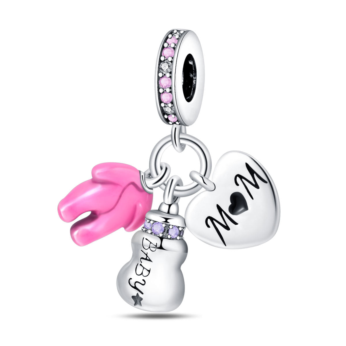 Mothers Day Motherly Love Bracelet Accessories DIY Loose Beads