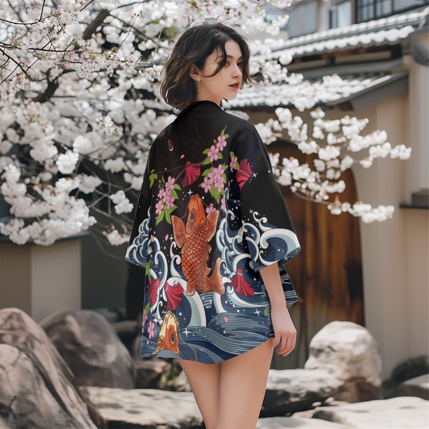 K04 Koi Paradies Kimono