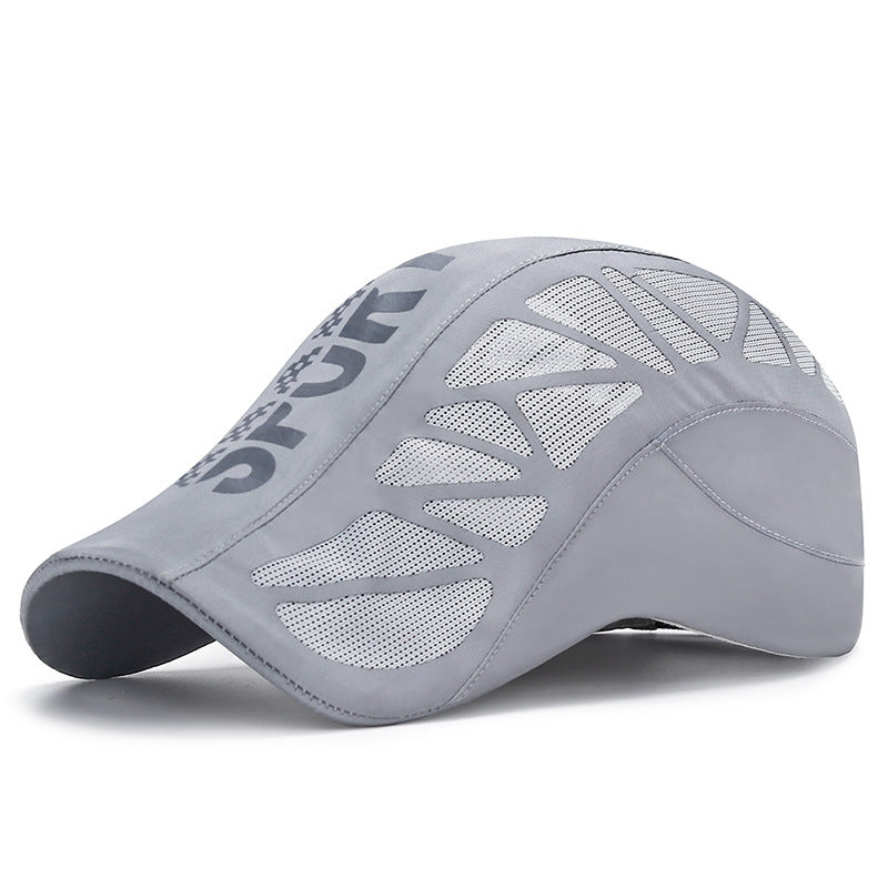 SPORT Letter Forward Hat Men's Breathable Mesh