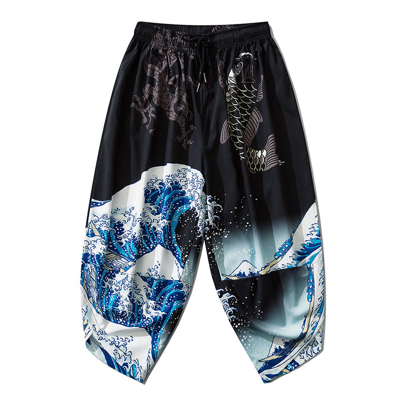 YC134 Pantalon léger Grandes Vagues