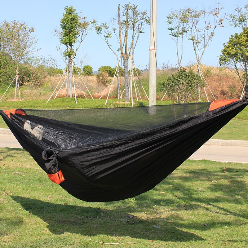 Backpacking Hammock - Portable Nylon Parachute Outdoor Double Hammock