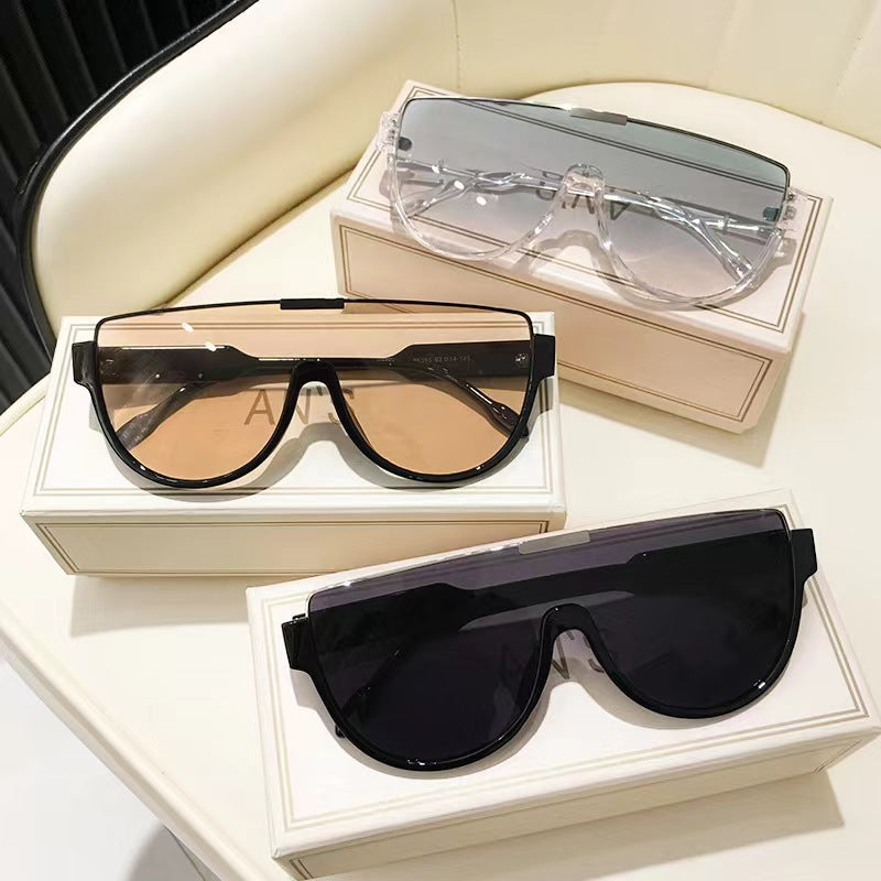 Women's Retro Personalized New One-piece Glasses