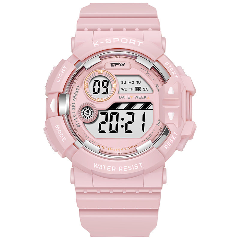 Luminous Multifunctional Student Sports Waterproof Children's Electronic Watch