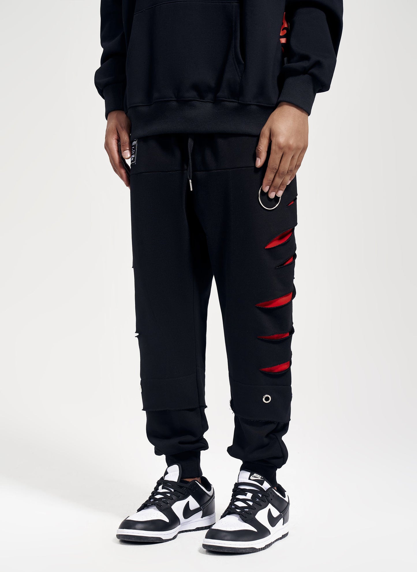 BF860 Pantalon de survêtement déchiré