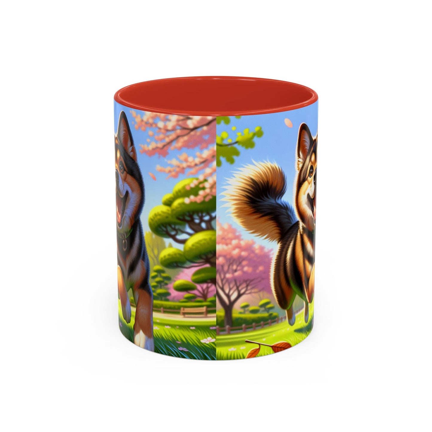 Keramiktasse mit Hunderassen-Motiv – 11 oz & 15 oz
