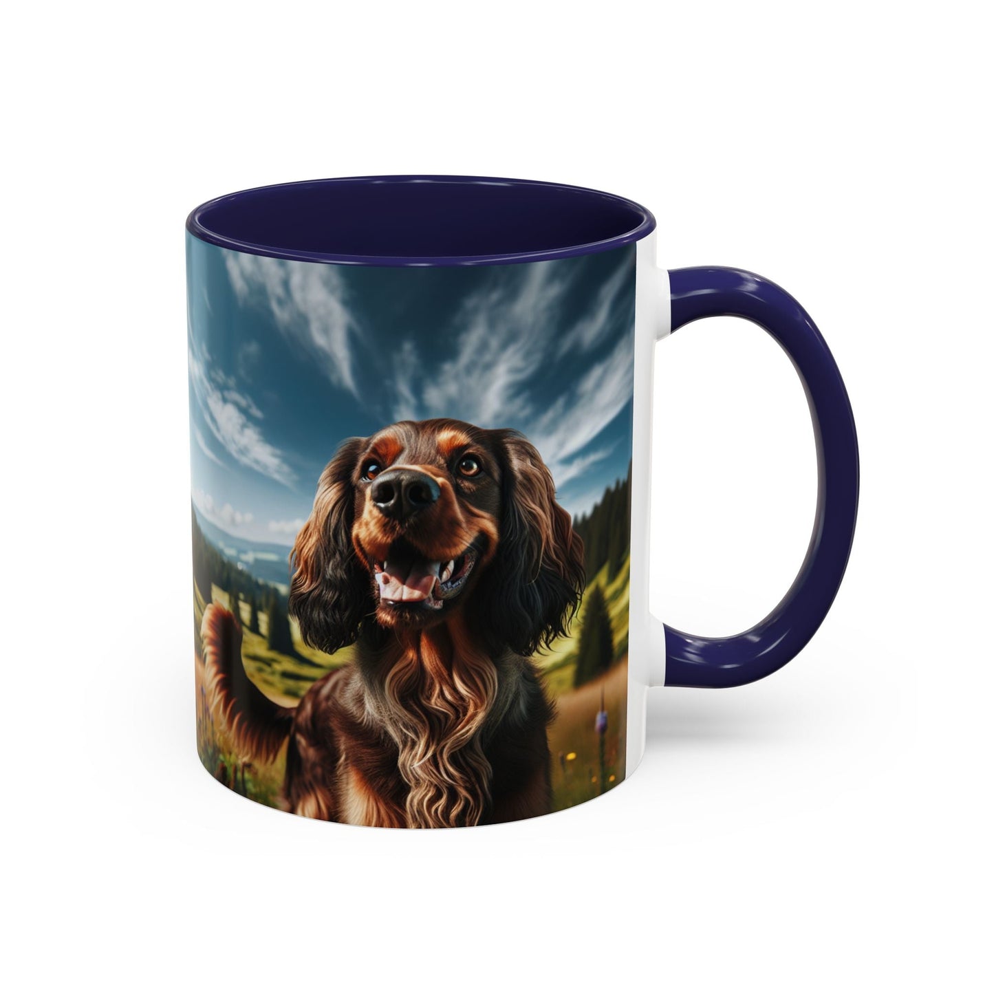 Keramiktasse mit Hunderassen-Motiv – 11 oz & 15 oz