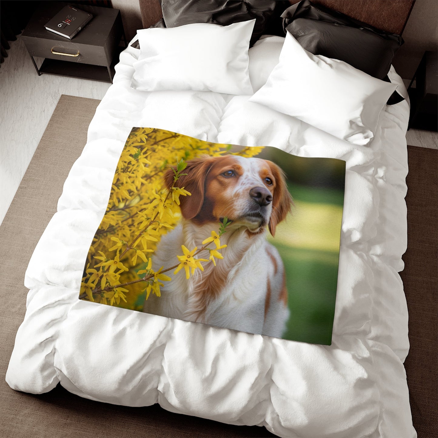 Sweatshirt Blanket – Plush Fleece Throw, 2 Size Options