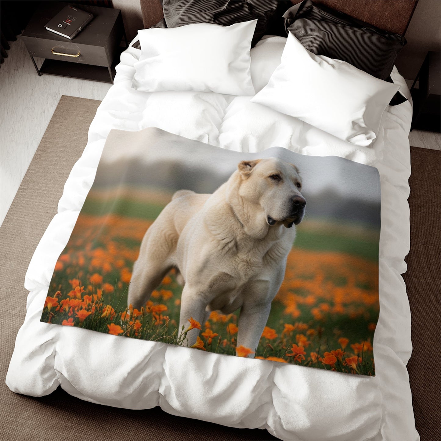 Sweatshirt Blanket – Plush Fleece Throw, 2 Size Options