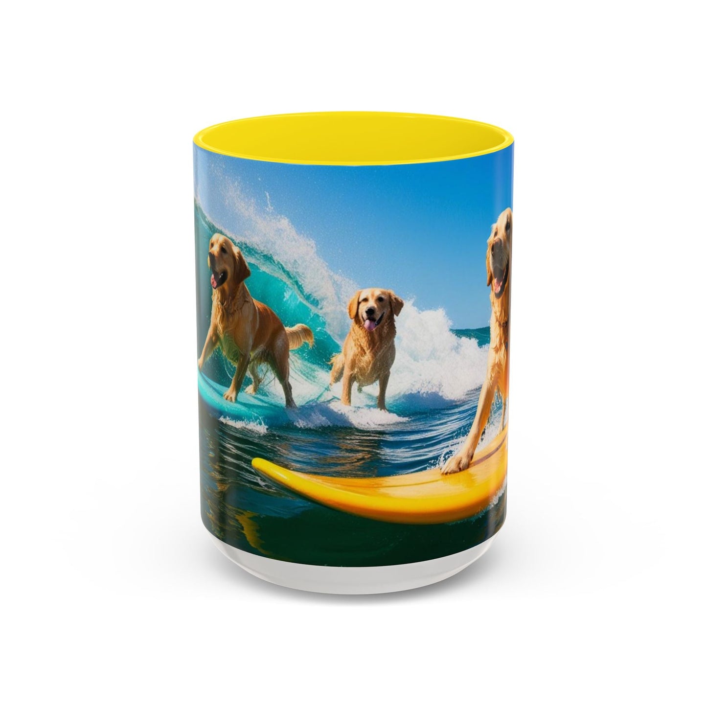 Keramiktasse mit Hunderassen-Motiv – 11 oz & 15 oz