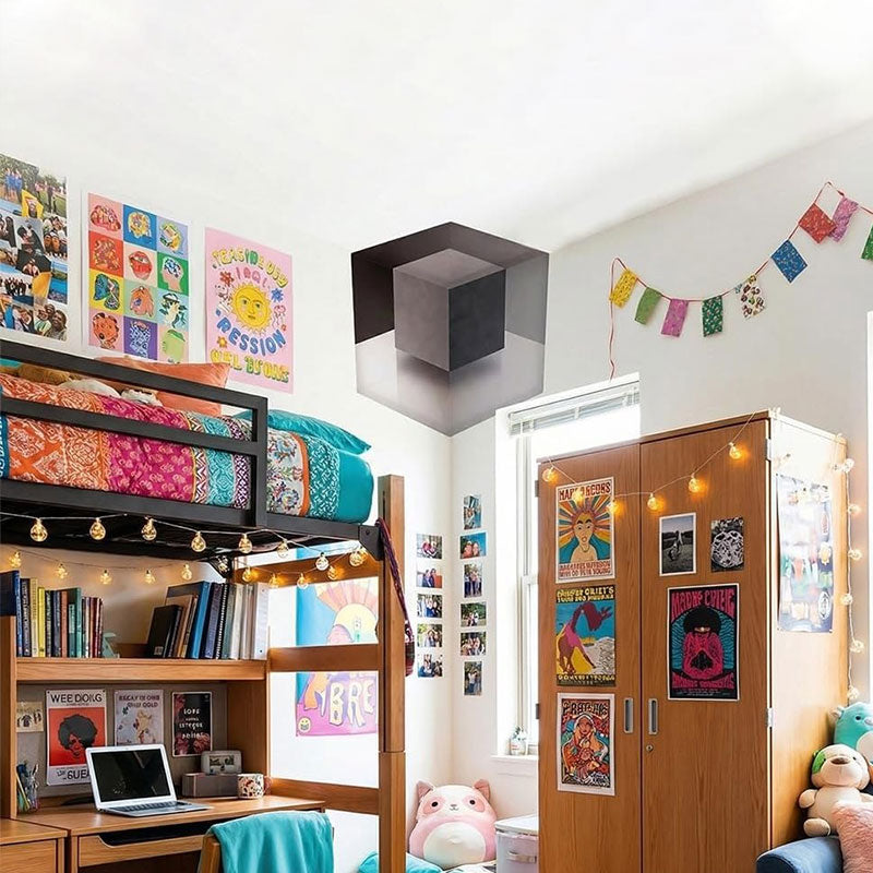 3D Creative Wall Stickers - Reality-Remodeling Illusion Art for Impossible Corners, Home & Wall Decor