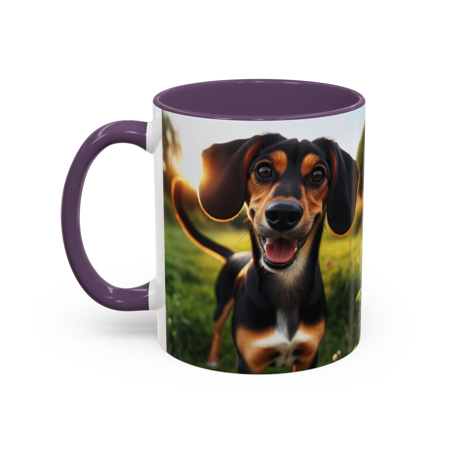Keramiktasse mit Hunderassen-Motiv – 11 oz & 15 oz