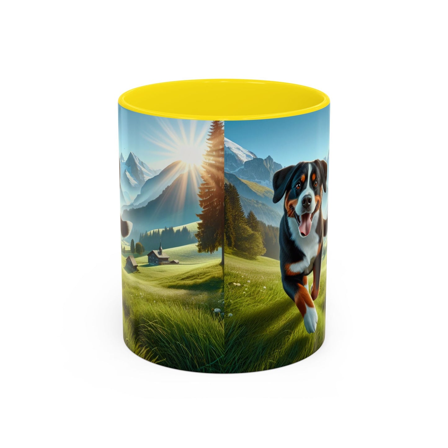 Keramiktasse mit Hunderassen-Motiv – 11 oz & 15 oz