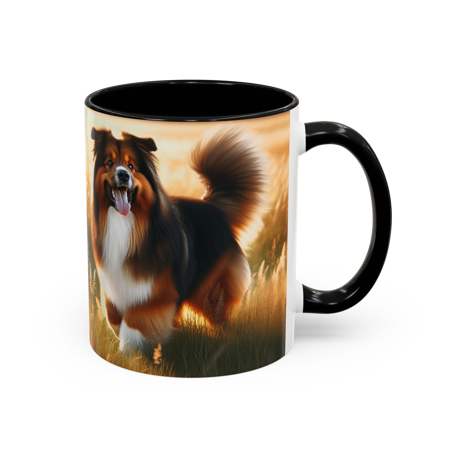 Keramiktasse mit Hunderassen-Motiv – 11 oz & 15 oz