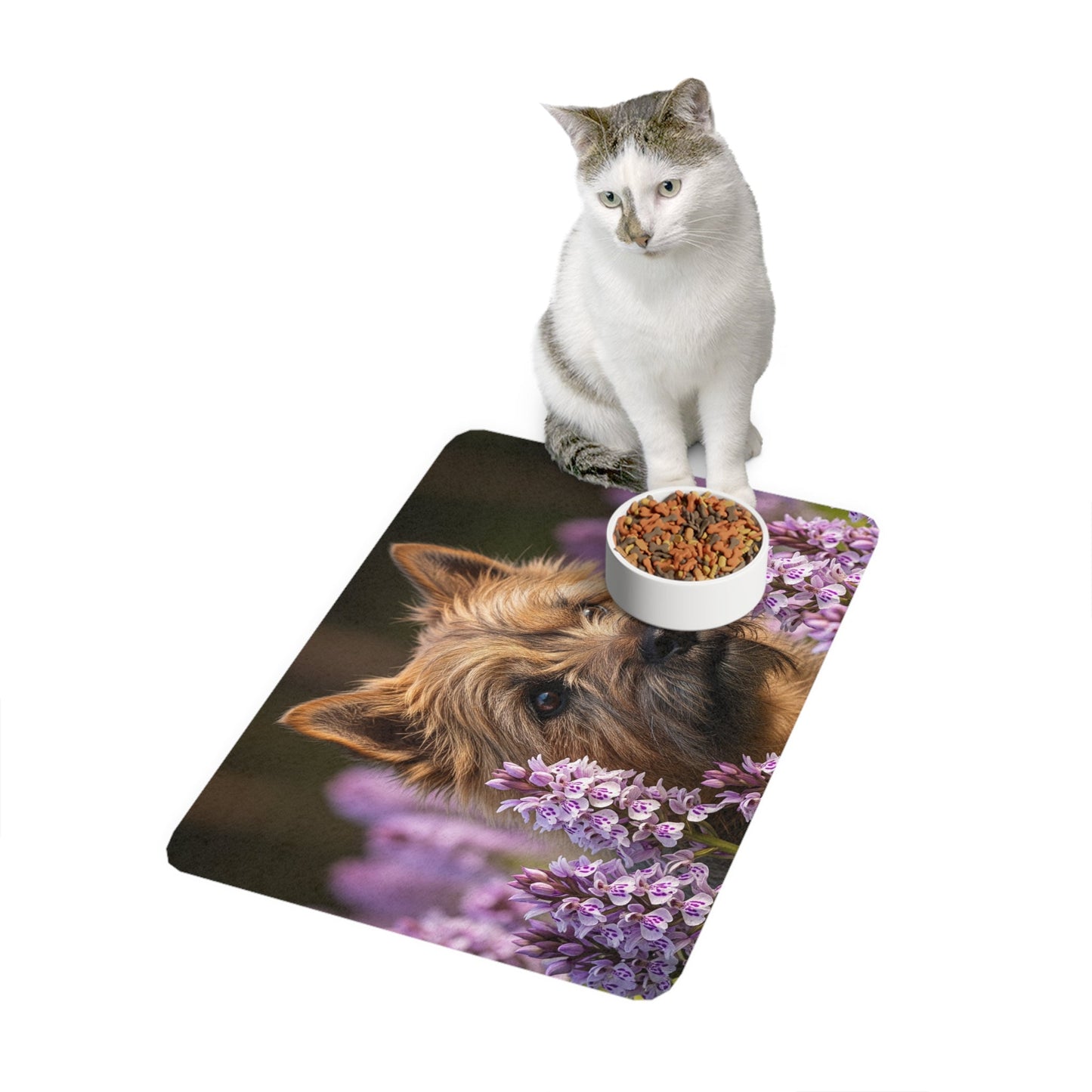Non-Slip Pet Food Mat – Waterproof Feeding Mat for Dogs