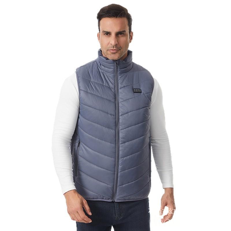 Mens New Winter Electrically Heated Vest