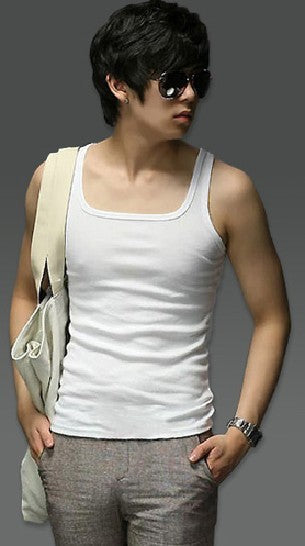 Men's Square Collar Vest