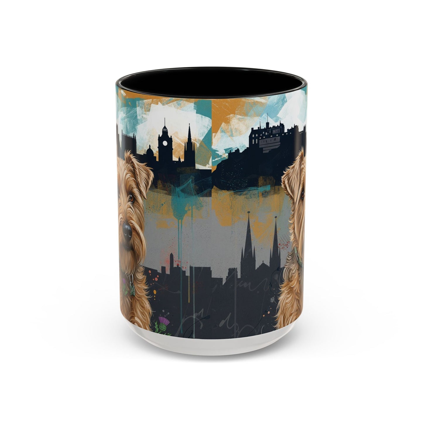 Keramiktasse mit Hunderassen-Motiv – 11 oz & 15 oz