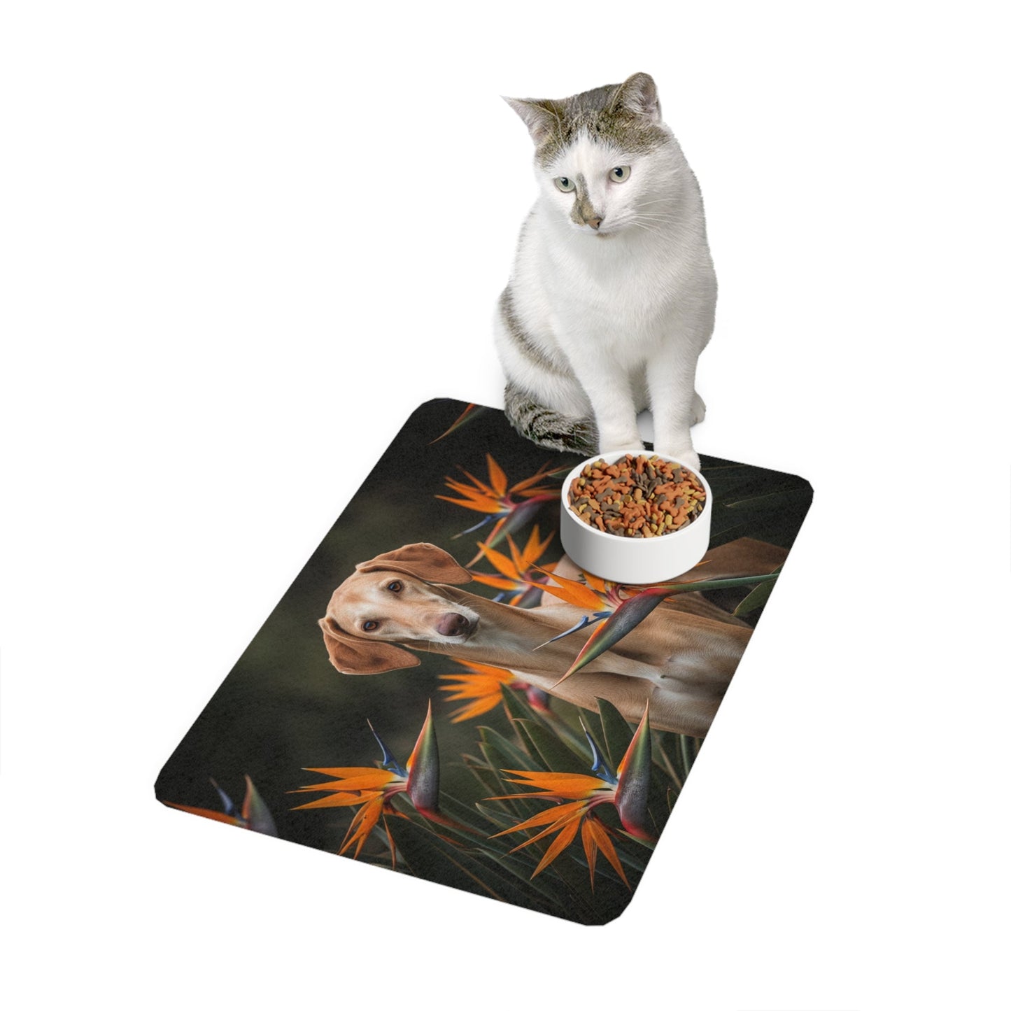 Non-Slip Pet Food Mat – Waterproof Feeding Mat for Dogs