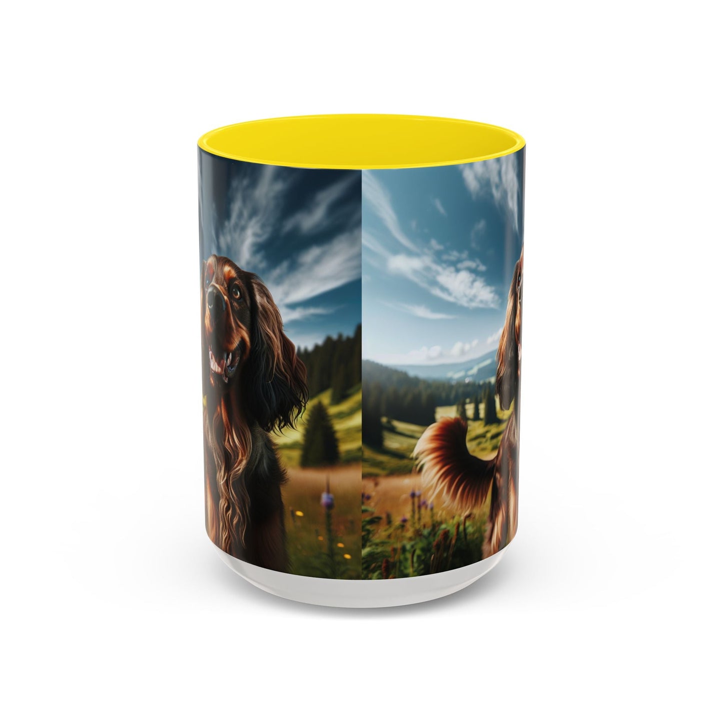 Keramiktasse mit Hunderassen-Motiv – 11 oz & 15 oz
