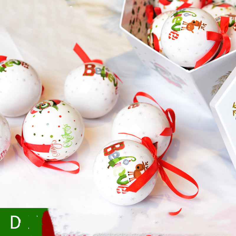 Christmas Gift Box with Tree Decoration Pendant