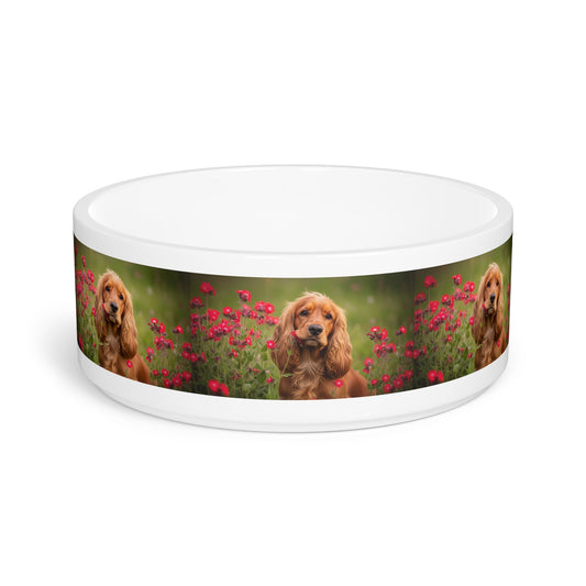 Ceramic Pet Bowl – 16 oz Dog Feeding Bowl