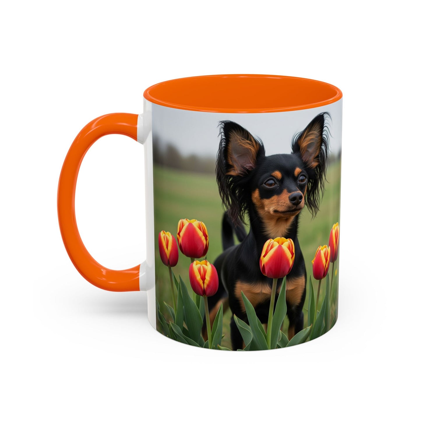 Keramiktasse mit Hunderassen-Motiv – 325 ml & 440 ml