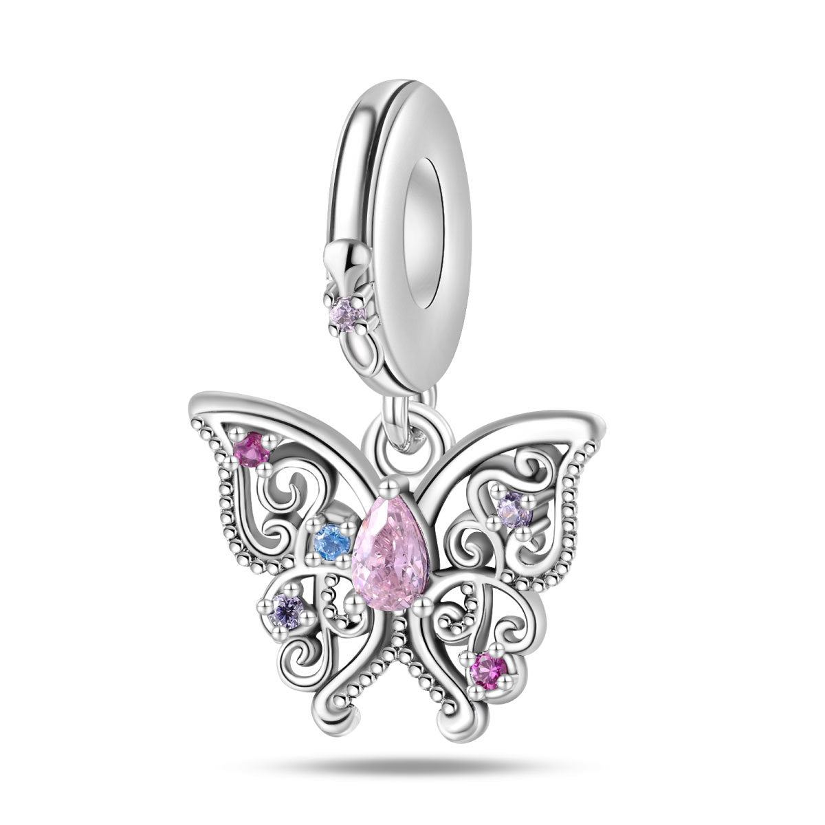 Delicate Butterfly Series Beaded Pendant Bracelet Accessories