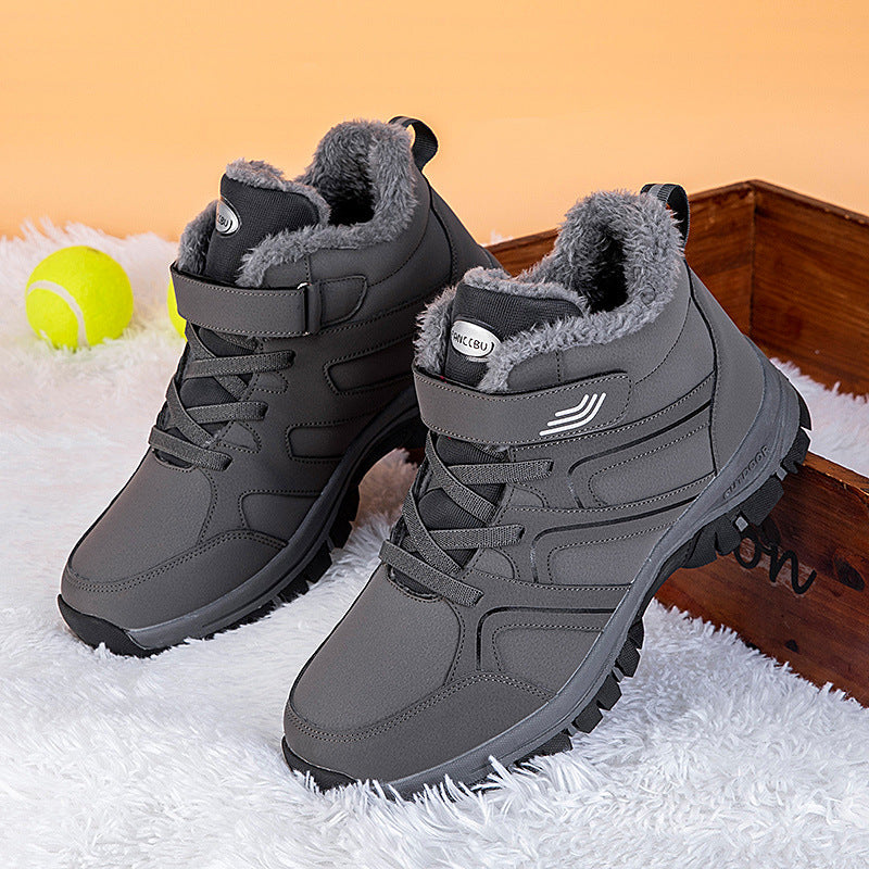 Fashionable Winter Fleece Warm Elderly Shoes