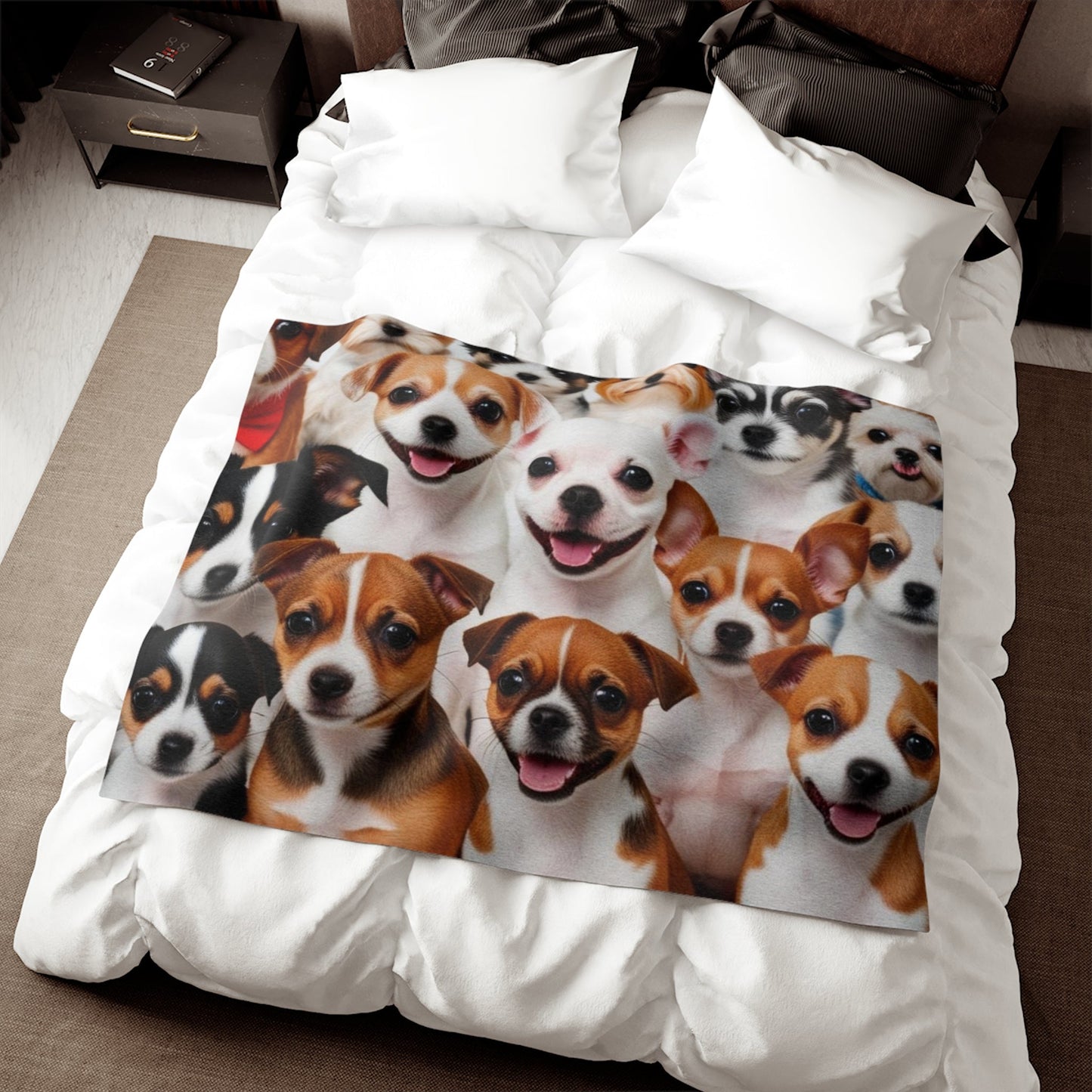 Sweatshirt Blanket – Plush Fleece Throw, 2 Size Options