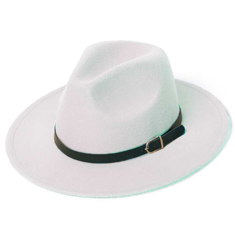 European And American Retro Jazz Hat In The British Style