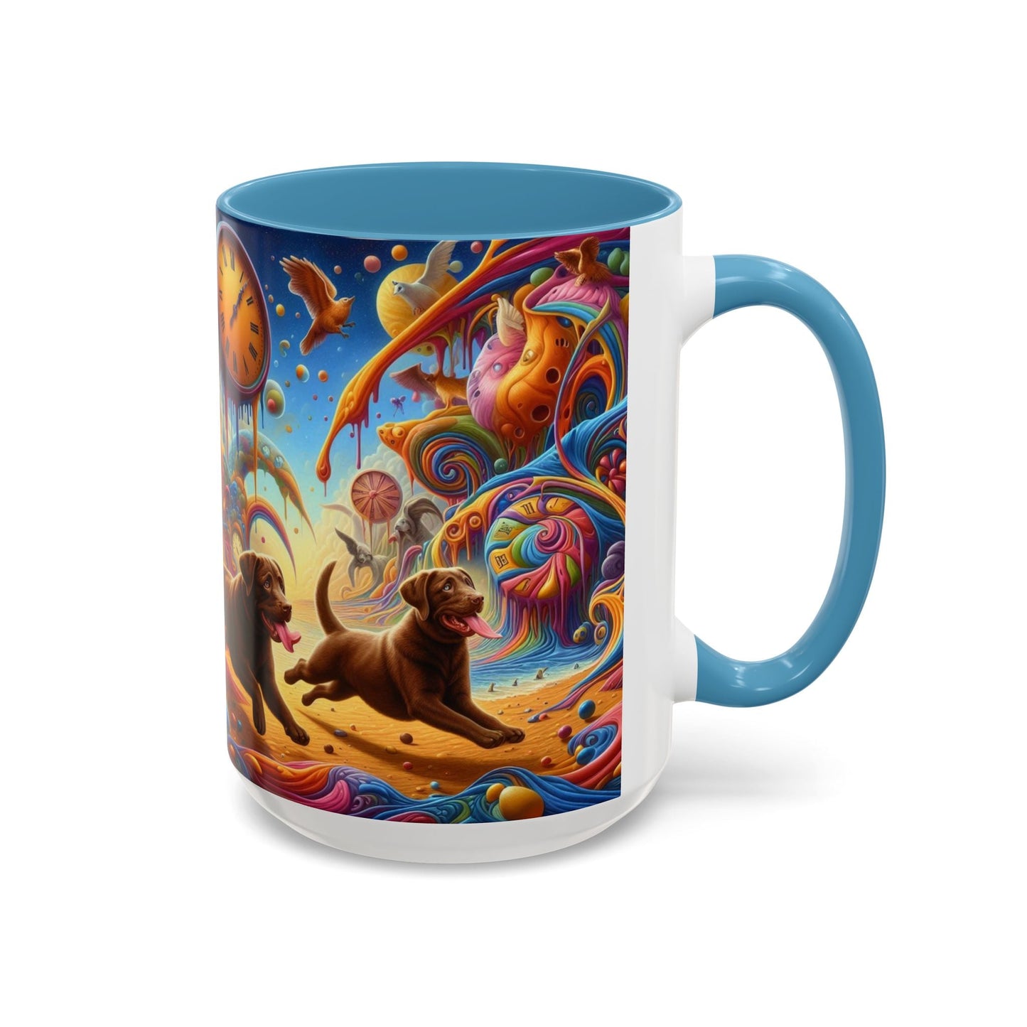 Keramiktasse mit Hunderassen-Motiv – 11 oz & 15 oz