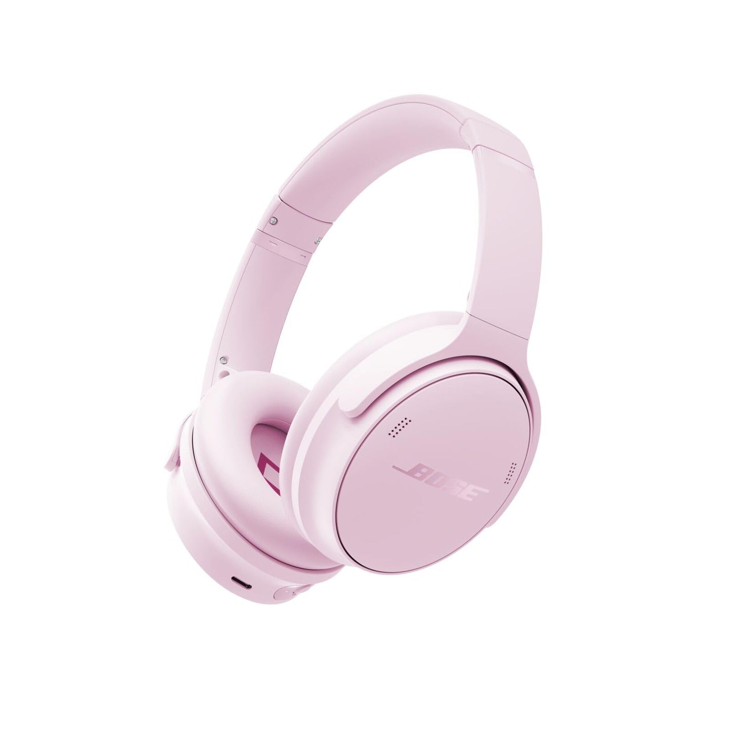 Bose QuietComfort Headphones - Wireless Bluetooth Headphones, Active Over Ear Noise Cancelling and Mic, USB-C Charging, Deep Bass, Up to 24 Hours of Playtime, Black