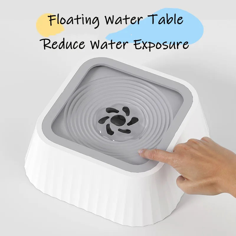 Pets Dog Cat Bowl Floating Bowl Water Drinker Not Wet Mouth Splash Water Portable Dog Bowl Not Sprinkler Pet Drinking Bowl Cup Pet Products