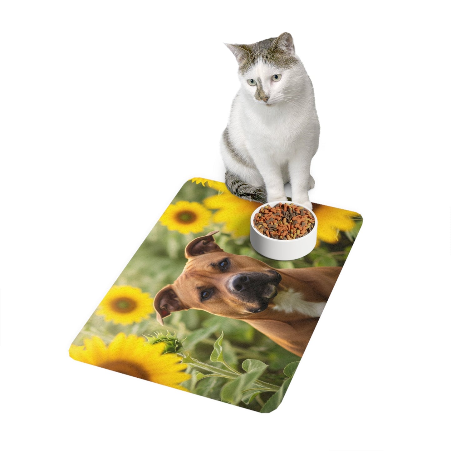 Non-Slip Pet Food Mat – Waterproof Feeding Mat for Dogs