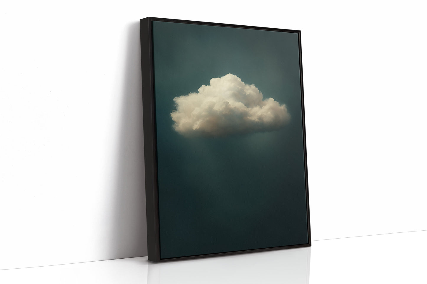 Nuage solitaire en air immobile