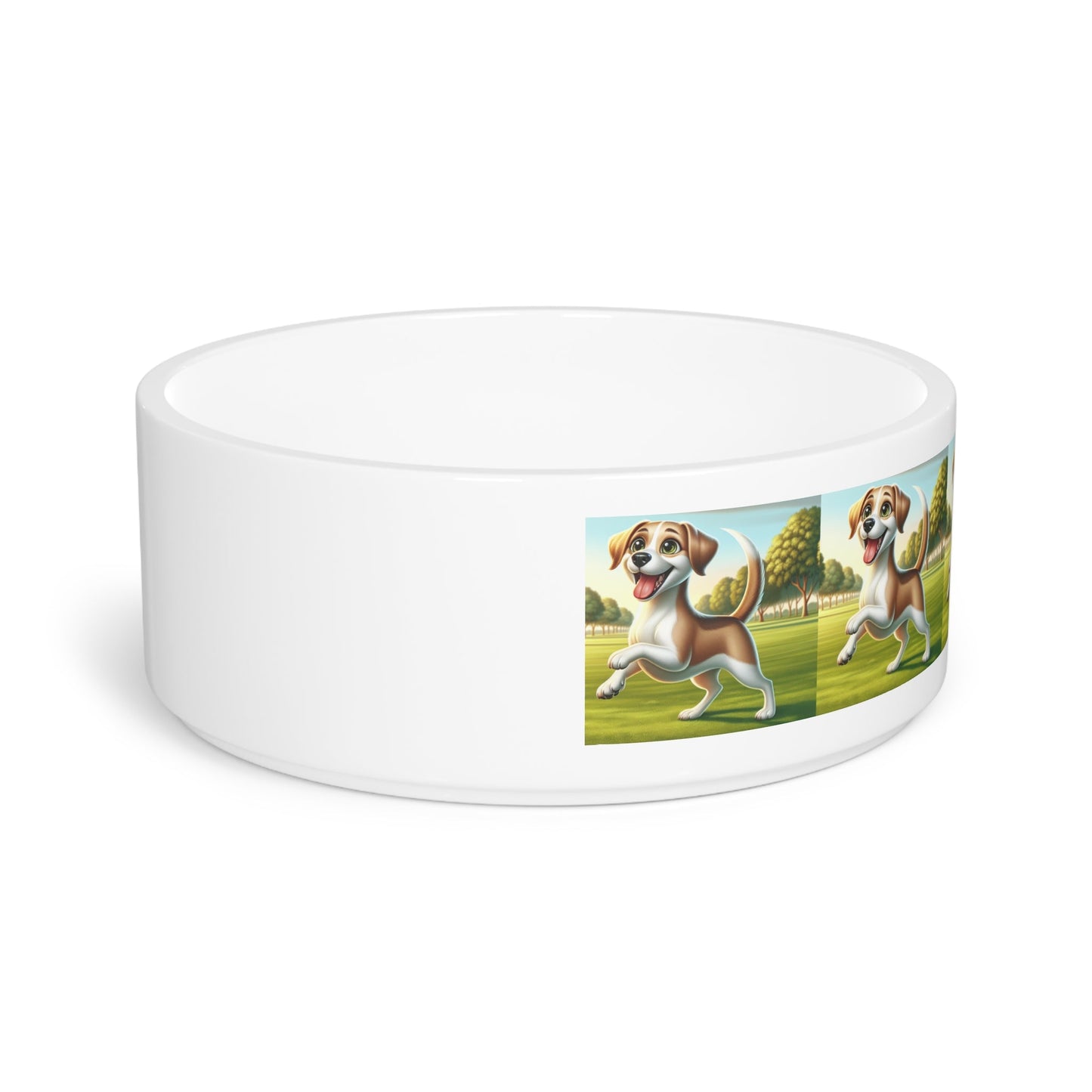 Ceramic Pet Bowl – 16 oz Dog Feeding Bowl