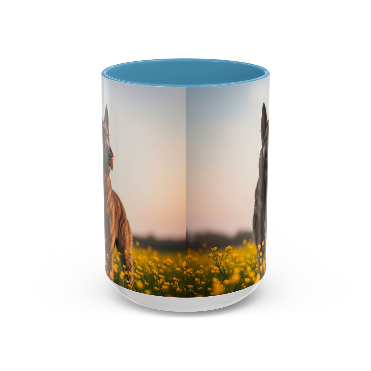 Keramiktasse mit Hunderassen-Motiv – 11 oz & 15 oz
