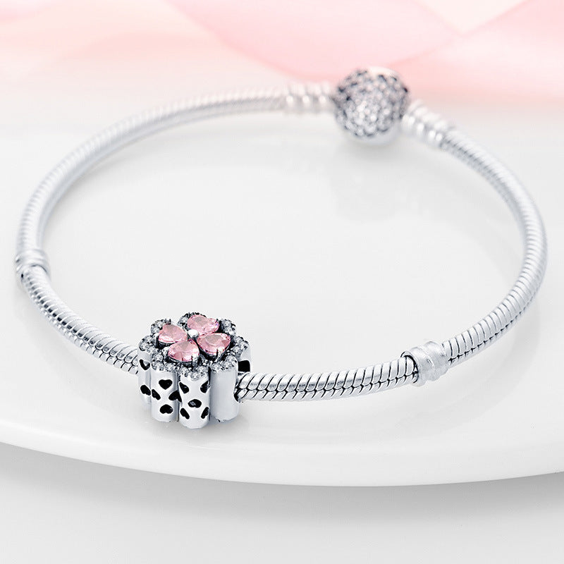 Romantic And Elegant Flower Beaded Bracelet