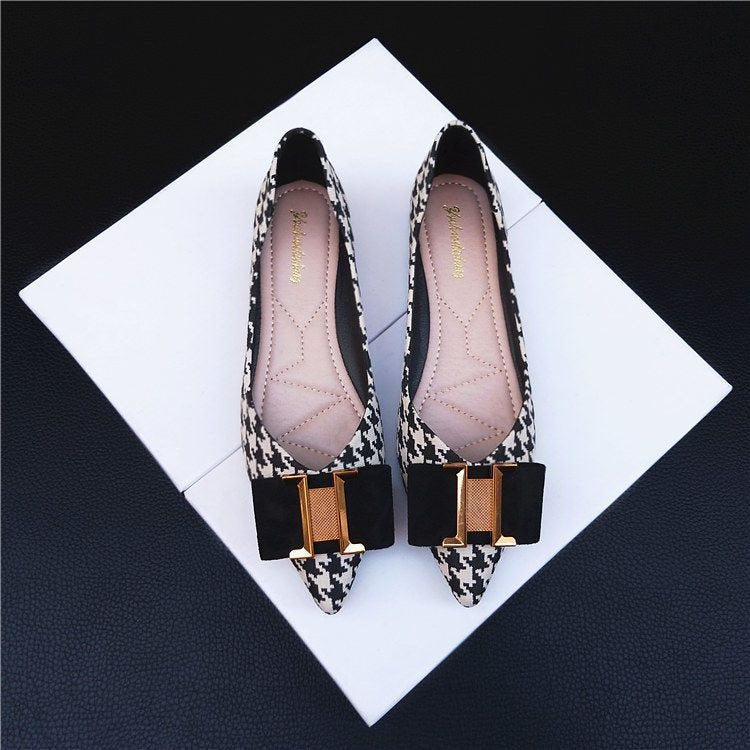 Comfortable And Versatile Low-cut Womens Flats
