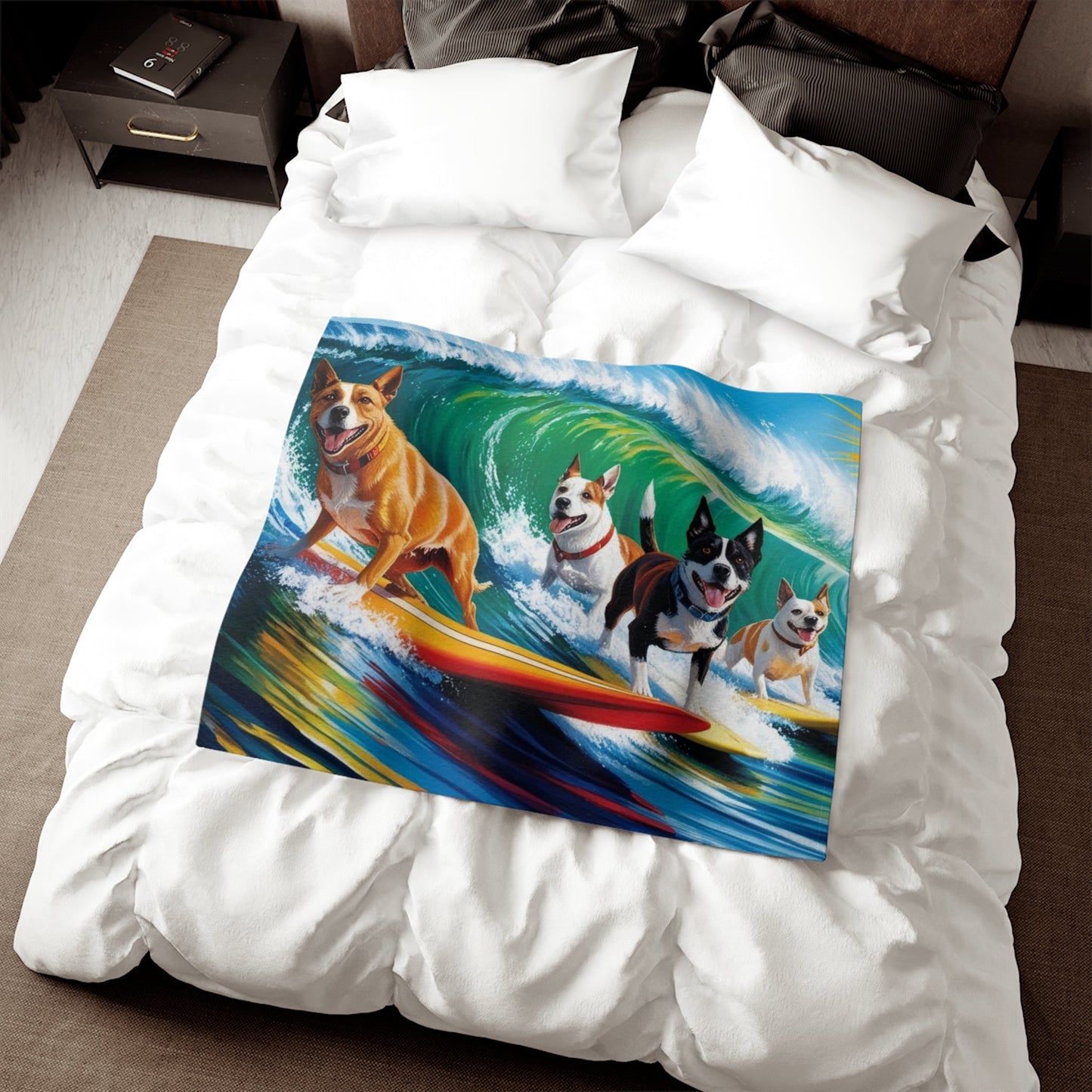 Sweatshirt Blanket – Plush Fleece Throw, 2 Size Options