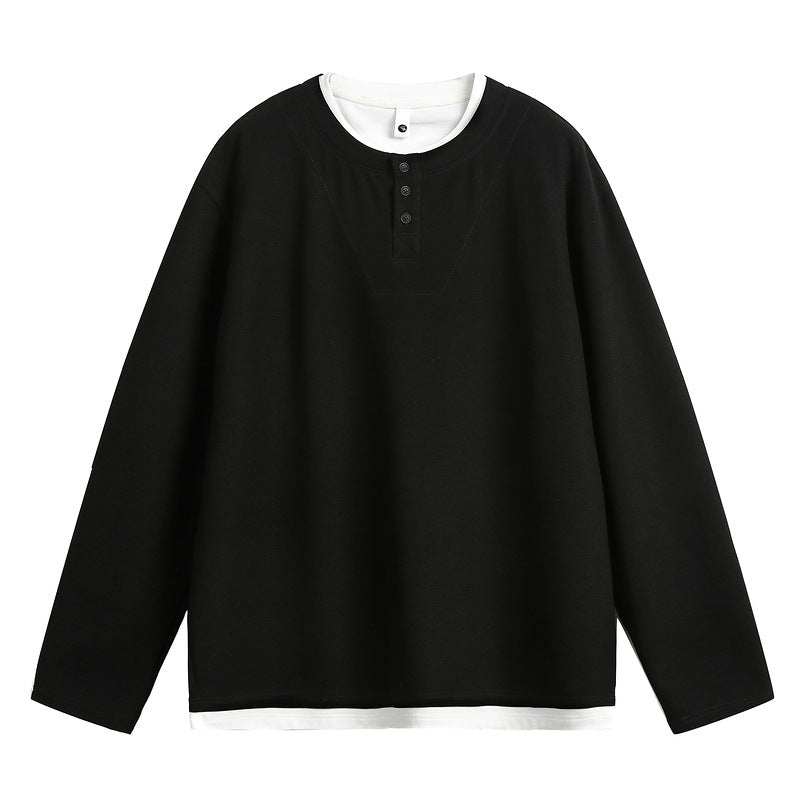 Henrys Mens Loose-fitting Long-sleeve Undershirt